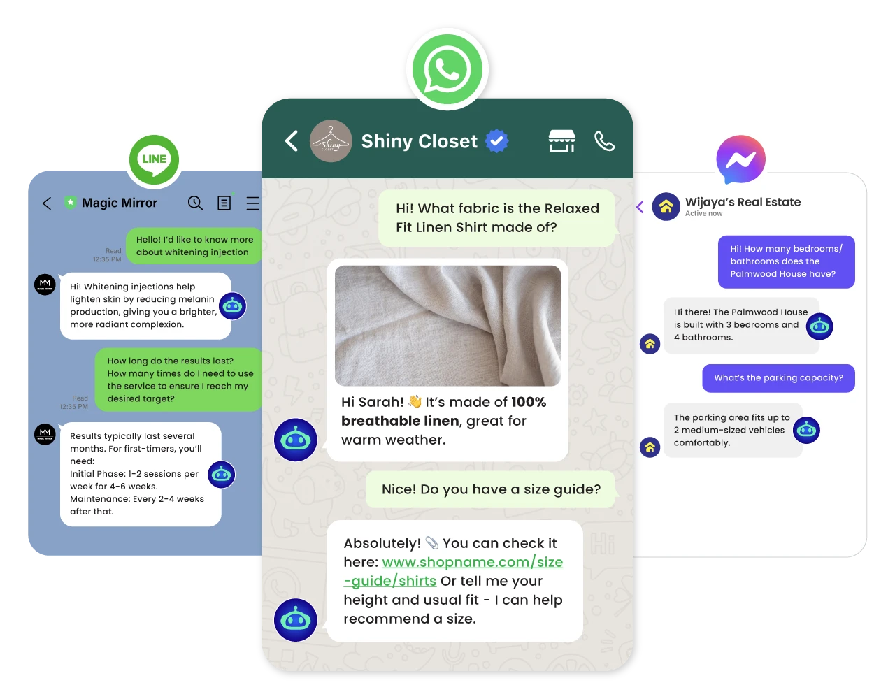 AI customer service agent providing instant 24/7 omnichannel support