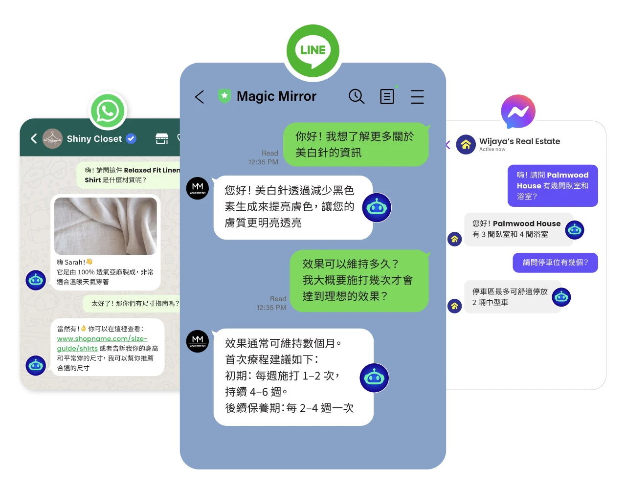 AI 客服助理提供即時 AI 回應，強化客服效率、縮短等待時間