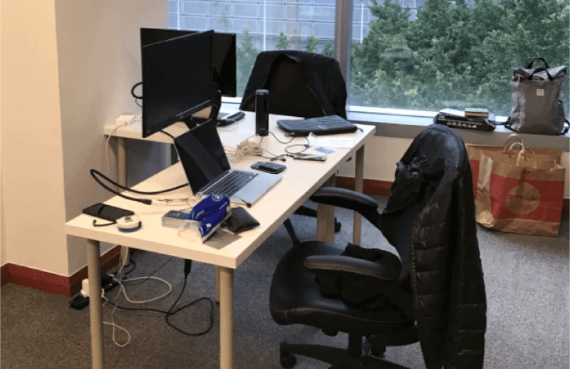 Our founder, Alan, started our coding venture by leasing a shared workspace in Hong Kong.